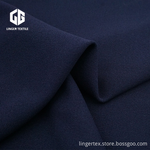 100D Polyester Crepe Fabric With Elastane
